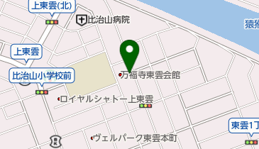 金本政夫商店の地図画像