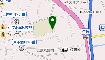 広島市立 仁保児童館の地図画像