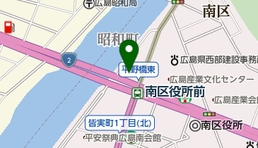 日産プリンス広島販売株式会社 比治山店の地図画像
