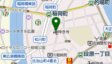 浄土宗浄念寺の地図画像