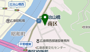 株式会社フジカラー広島中央の地図画像