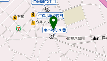 広島ペット霊苑の地図画像