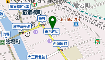 安芸幌内張製作所の地図画像