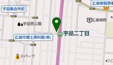 メイプル動物病院の地図画像