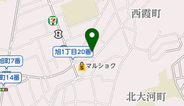 キャロット美容室の地図画像
