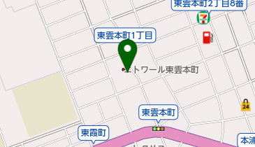 東雲不動産の地図画像