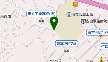 庖丁寿し本店の地図画像