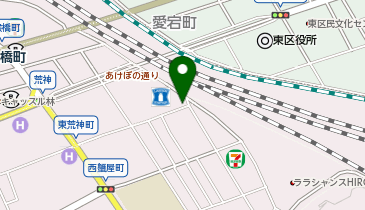 有限会社栃木屋の地図画像