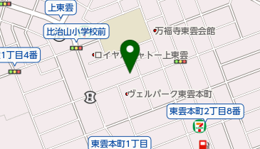 タカタ薬局 上東雲店の地図画像