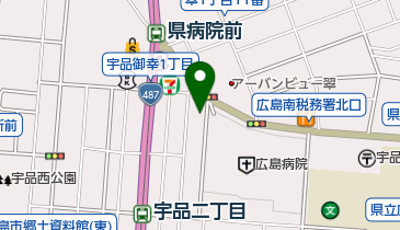 広島南薬局の地図画像