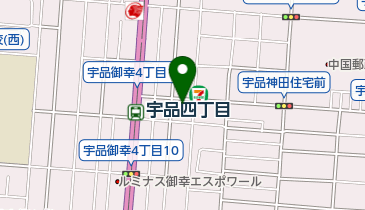 底押製菓の地図画像