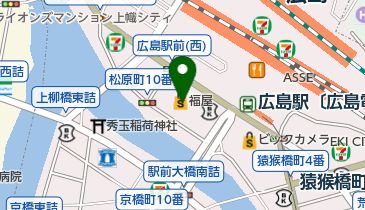 エンポリオアルマーニ広島店の地図画像