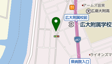 赤玉理容院 本店の地図画像