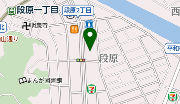 OKADA理容室の地図画像