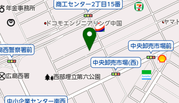 田中商事株式会社の地図画像