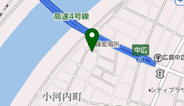 お弁当のランチセンターの地図画像