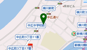 田舎屋弁当 中広店の地図画像