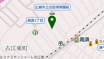 ヒッポファミリークラブ西日本の地図画像