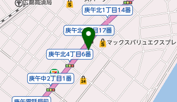 チエ洋裁教室の地図画像