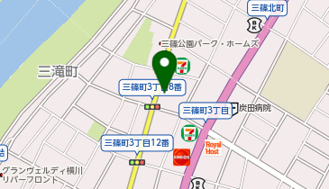 沖野ビルの地図画像