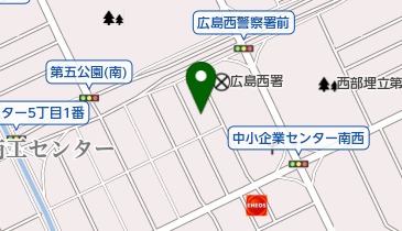 株式会社豊田紙販売広島支店の地図画像