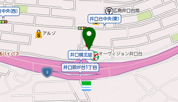 株式会社広島銀行 井口台支店の地図画像