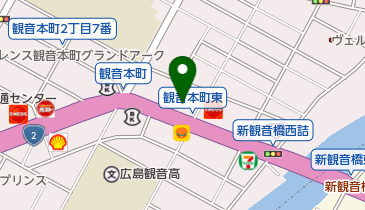 白ゆり化粧品店の地図画像