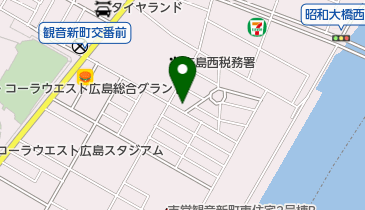 ノエビア化粧品観音新町第一代理店の地図画像