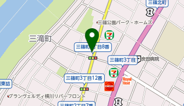 ビューティースポットたきがわの地図画像