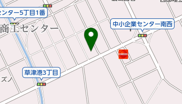 天野金属株式会社の地図画像