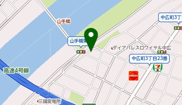 ニシダ自動車の地図画像