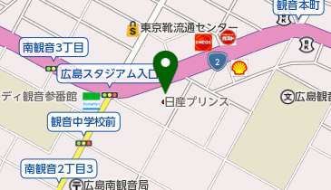 日産プリンス広島販売株式会社 本社事務所の地図画像
