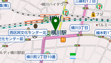 ニシヤ書店の地図画像