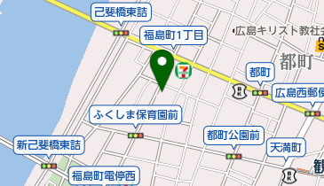 赤旗広島市西出張所の地図画像