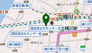 有限会社フラワーショップふじもと 横川店の地図画像