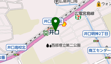 株式会社カーテン工房 井口店の地図画像