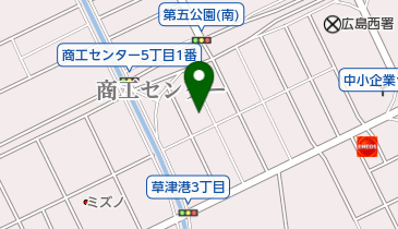 株式会社平田タイル広島支店工務課の地図画像