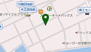 西鉄工業株式会社の地図画像