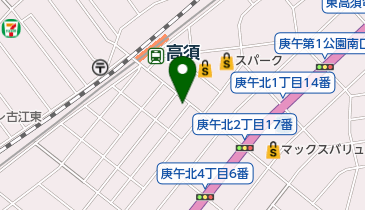 高須犬猫病院の地図画像