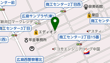有限会社クロダソーイングの地図画像