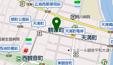 ほりかわ鍼灸の地図画像