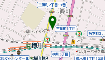 アム美容室の地図画像