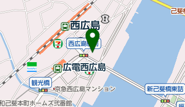 己斐商事株式会社の地図画像