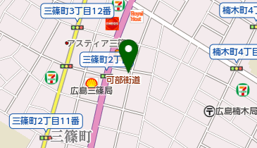 晃和産業株式会社の地図画像