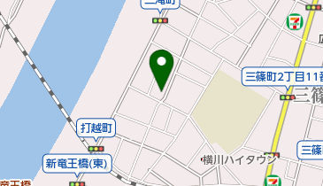 中野愛魚園の地図画像