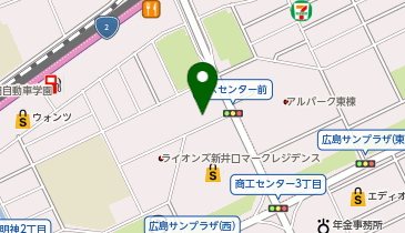 HAIRSALON裕の地図画像