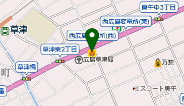 ピザ・カリフォルニア 西広島店の地図画像