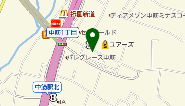あらき鍼灸整骨院の地図画像