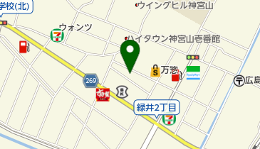 高地はりマッサージ療院の地図画像