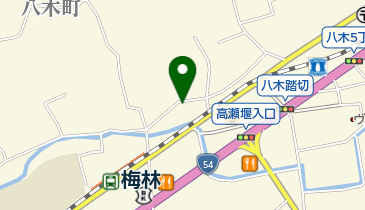 たちやま鍼灸院の地図画像